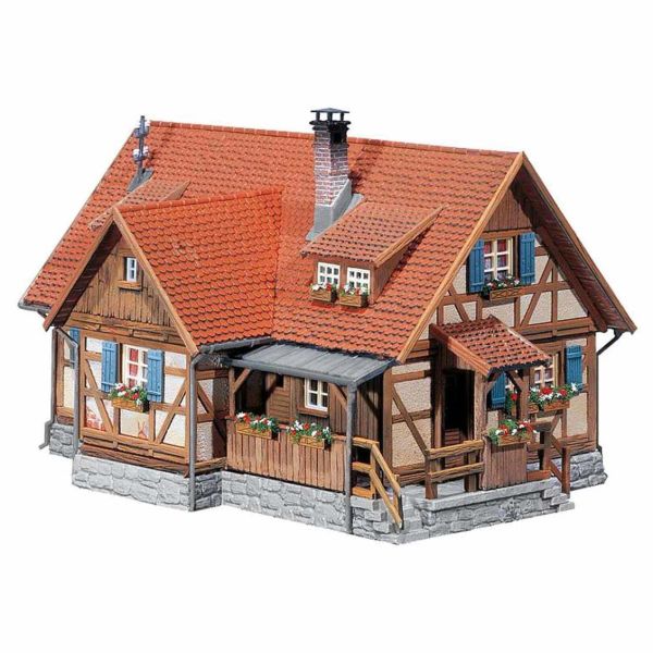 Faller 130270 1/87 Ölçek, Kırsal Yarı Ahşap Ev, Plastik Model Kiti