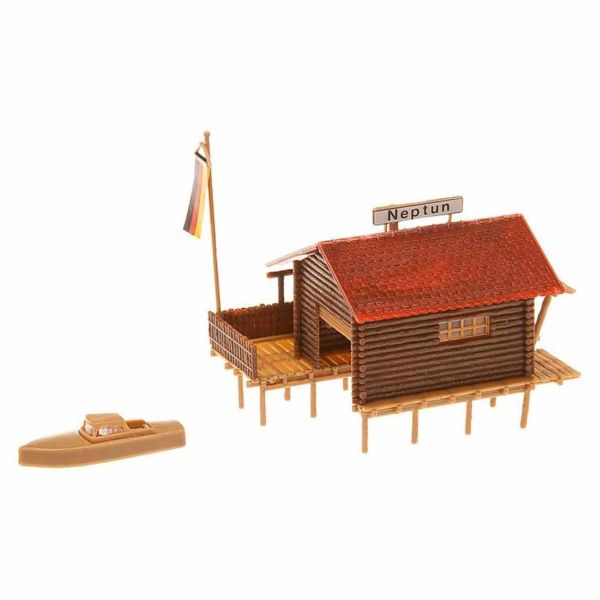 Faller 130284 1/87 Ölçek, Kayıkhane, Plastik Model Kiti