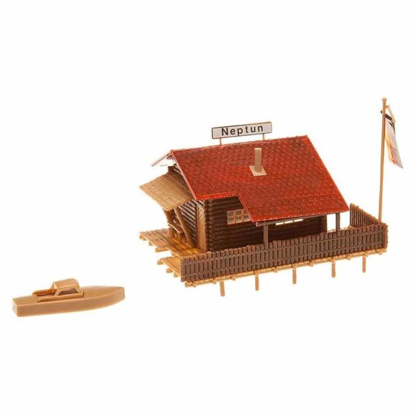 Faller 130284 1/87 Ölçek, Kayıkhane, Plastik Model Kiti