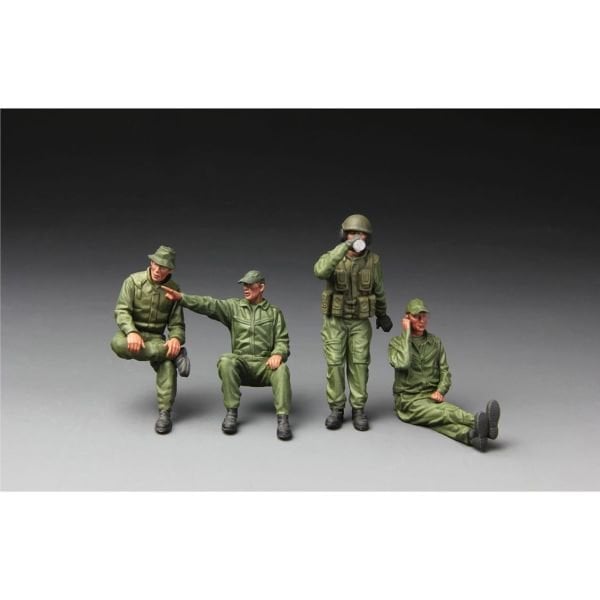 Meng HS-002 1/35 Ölçek, IDF Tank Mürettebatı, 4 Adet, Plastik Figür Model Kiti