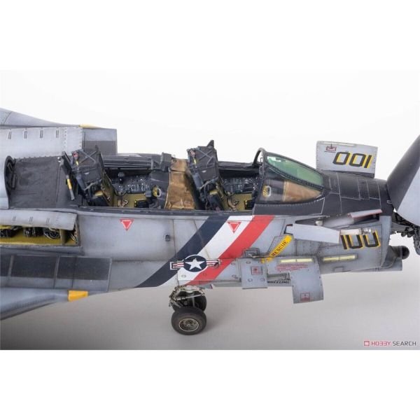 AMK 48003 1/48 Ölçek, F-14D Super Tomcat (Special Edition-Sio Models), Savaş Uçağı, Plastik Model kiti