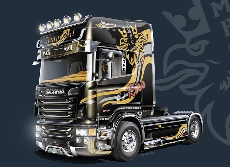 1/24 Scania R730 Topline Imperial