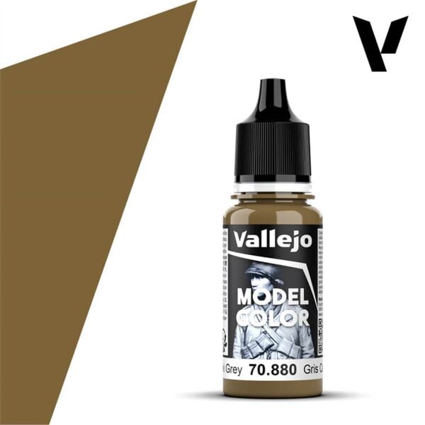 Vallejo 70880 18 ml. (134) Khaki Grey-Matt, Model Color Serisi Model Boyası
