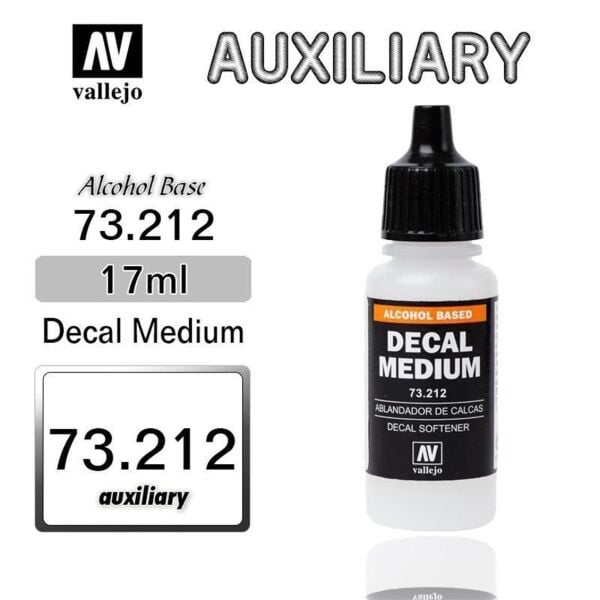Vallejo 73212 17 ml. Dekal Yumuşatıcı