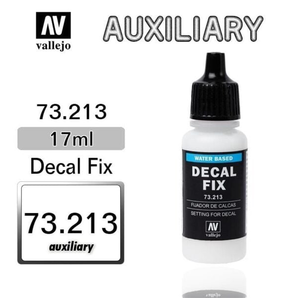 Vallejo 73213 17 ml. Dekal Sabitleyici