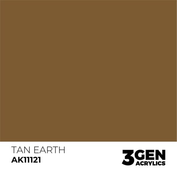 AK 11121 17 ml. Tan Earth, 3GEN Akrilik Model Boyası