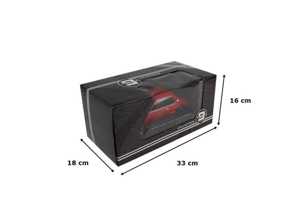 Triple9 Collection 1800182 1/18 Ölçek, Nissan Skyline GT-R KPGC 10, Kırmızı, Sergilemeye Hazır Metal Araba Modeli
