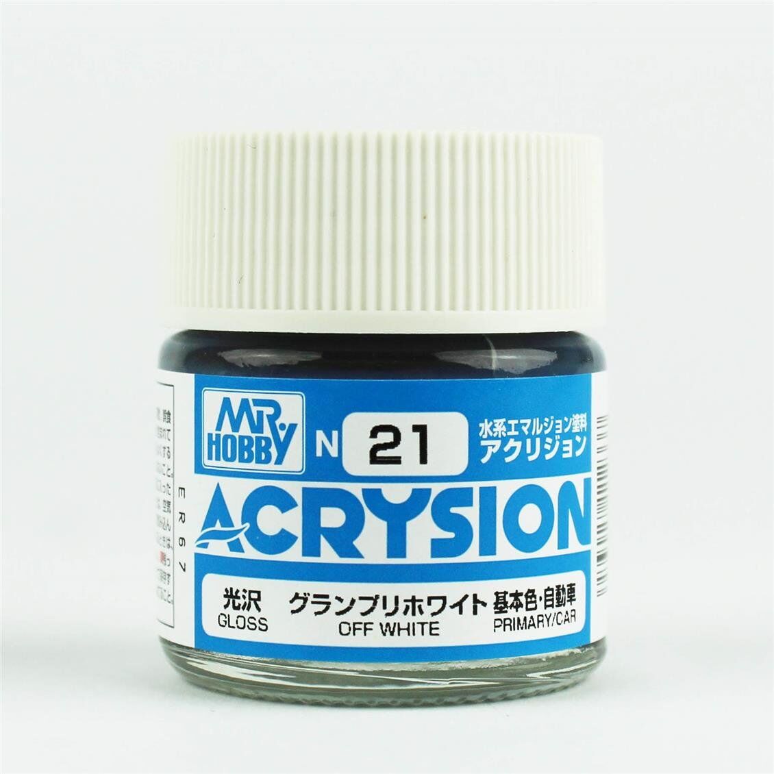 Mr.Hobby N-021 10 ml. Off White, Acrysion Serisi Model Boyası