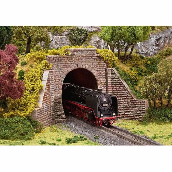 Faller 120559 1/87 Ölçek, Tek / Çift Hatlı Tünel Girişi, Plastik Model Kiti