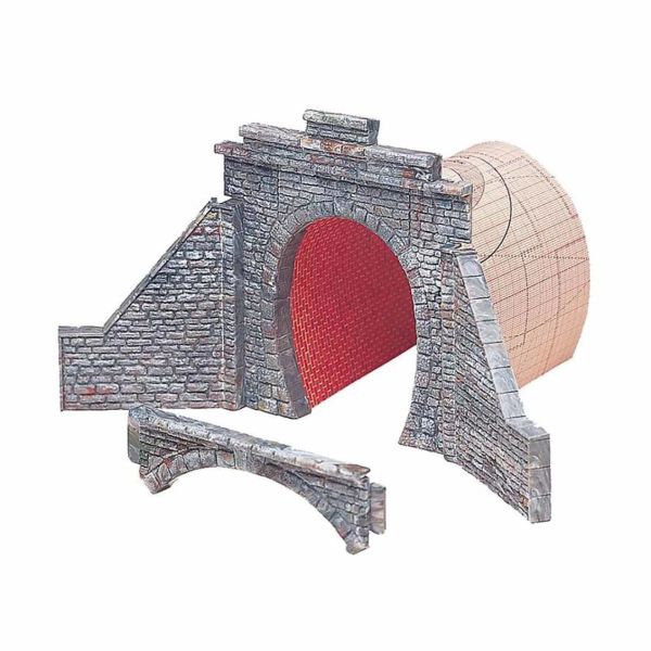 Faller 120559 1/87 Ölçek, Tek / Çift Hatlı Tünel Girişi, Plastik Model Kiti