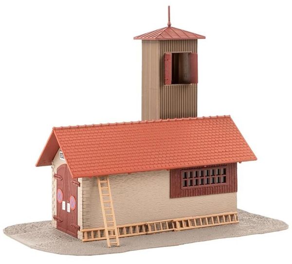 Faller 131383 1/87 Ölçek, İtfaiye Garajı ve Gözlem Kulesi, Plastik Model Kiti