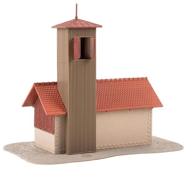 Faller 131383 1/87 Ölçek, İtfaiye Garajı ve Gözlem Kulesi, Plastik Model Kiti
