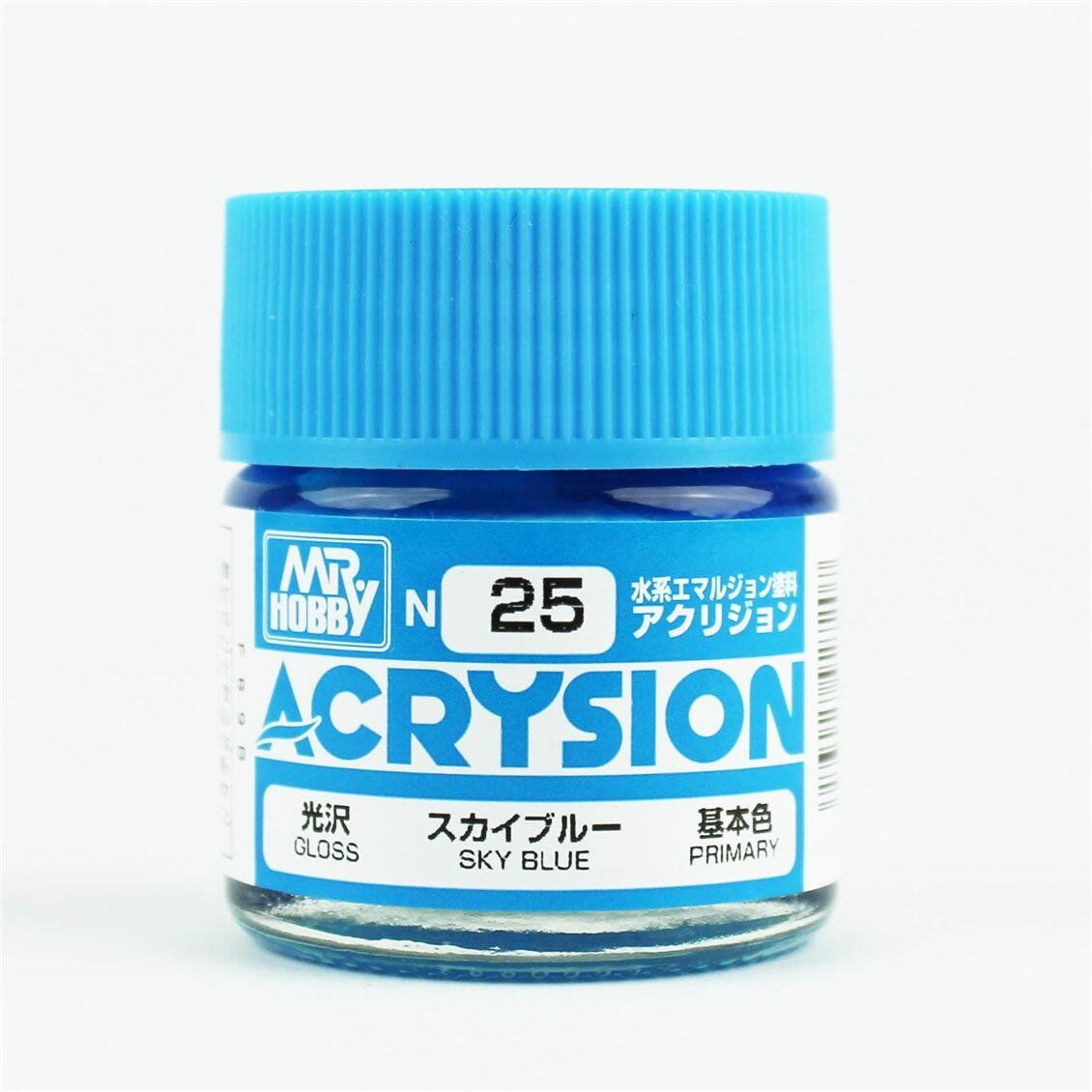 Mr.Hobby N-025 10 ml. Sky Blue, Acrysion Serisi Model Boyası