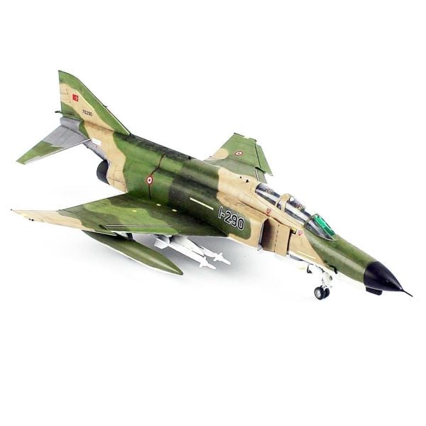 QD162 1/48 Ölçek, F4 Phantom-II, T.Hv.K. Sea Kamuflaj, Sergilemeye Hazır Plastik Uçak Maketi