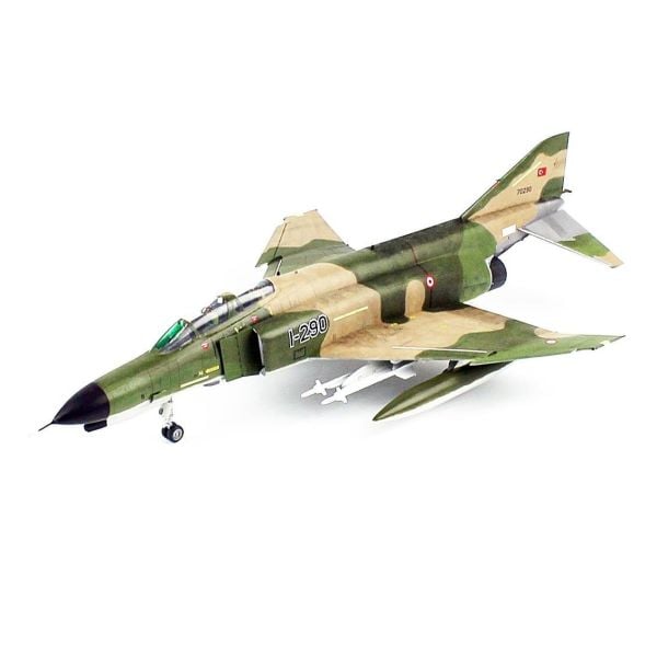 QD162 1/48 Ölçek, F4 Phantom-II, T.Hv.K. Sea Kamuflaj, Sergilemeye Hazır Plastik Uçak Maketi