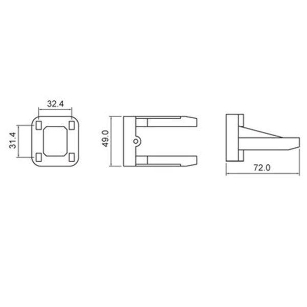 Phoenix M301 25-40 Size Engine Mount-Ayarlanabilir