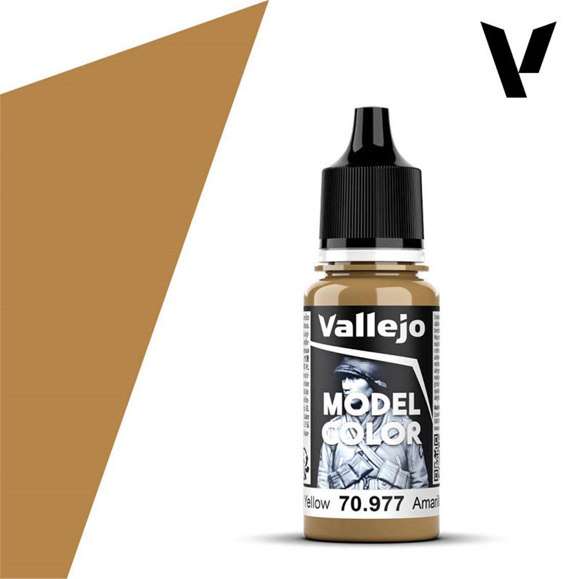 Vallejo 70977 18 ml. (147) Desert Yellow-Matt, Model Color Serisi Model Boyası