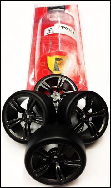 Correct Model PP0153 1/10 Ölçek, Painting Wheel-Drift Tire M5S