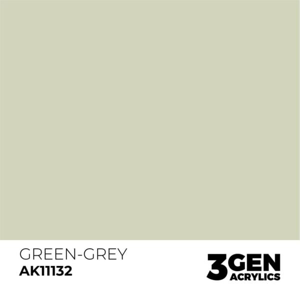 AK 11132 17 ml. Green-Grey, 3GEN Akrilik Model Boyası