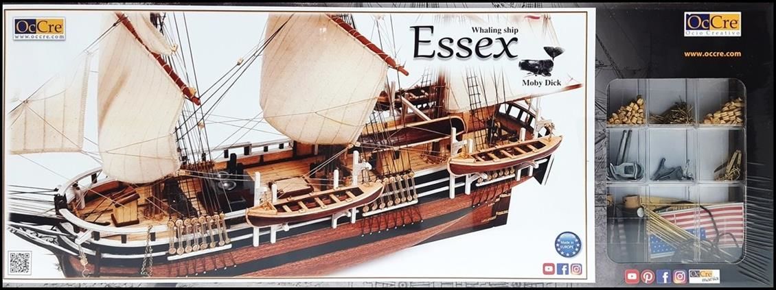 Occre 12006 1/60 Ölçek, Essex Yelkenli Tekne Ahşap Model Kiti