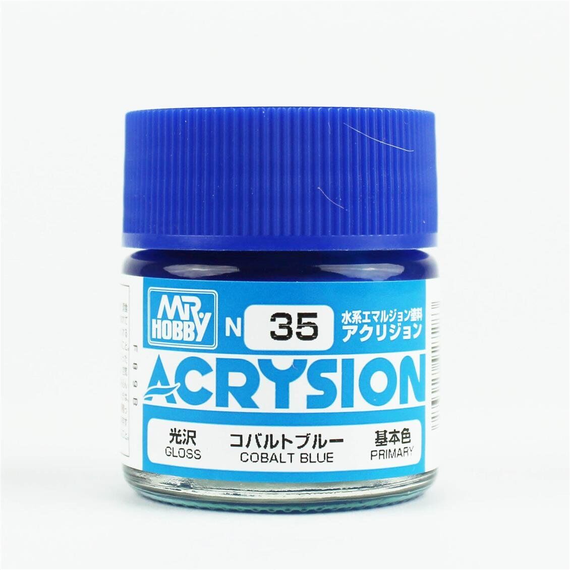Mr.Hobby N-035 10 ml. Cobalt Blue, Acrysion Serisi Model Boyası