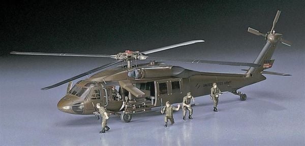 Hasegawa D3 433 1/72 Ölçek, UH-60A Black Hawk, Askeri Helikopter, Plastik Model kiti