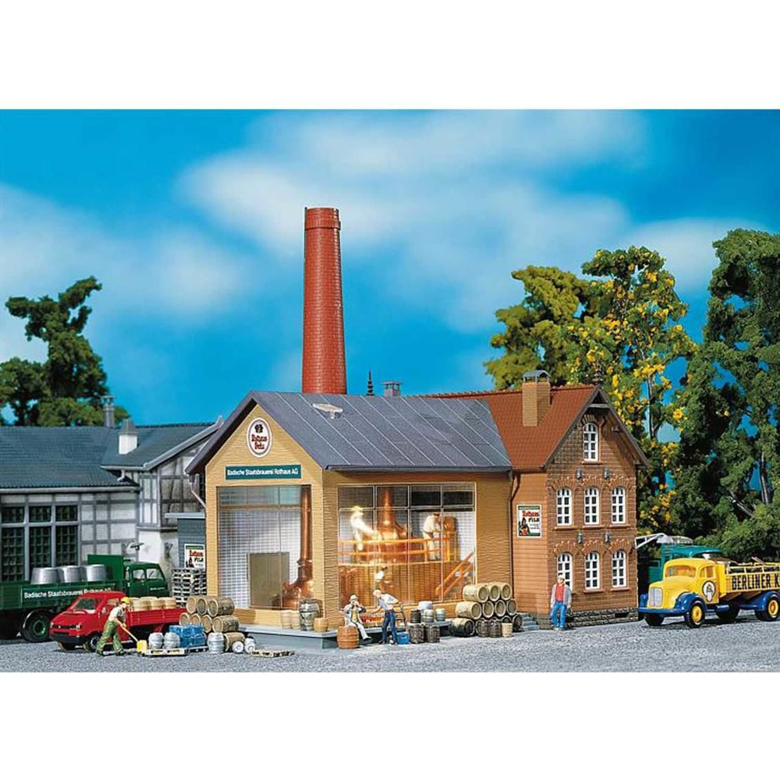 Faller 130960 1/87 Ölçek, Bira İmalathanesi, Plastik Model Kiti