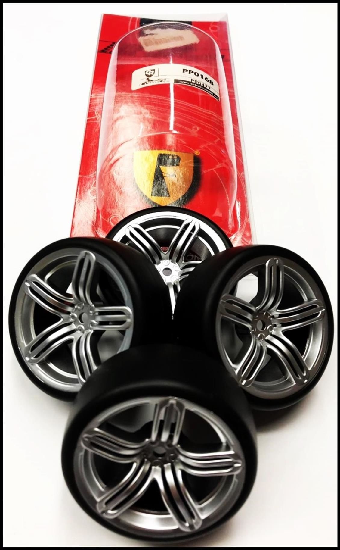 Correct Model PP0168 1/10 Ölçek, Painting Wheel-Drift Tire Rs6S