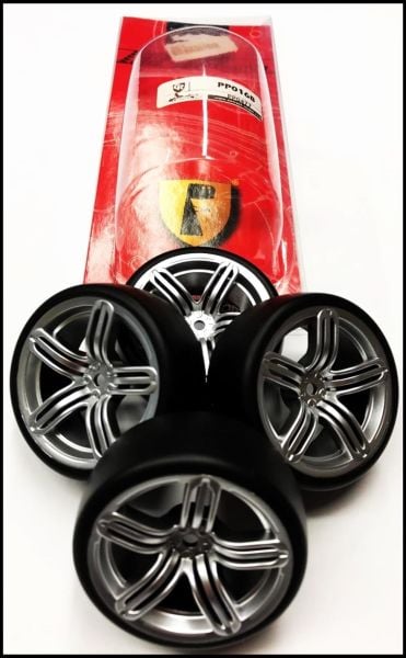 Correct Model PP0168 1/10 Ölçek, Painting Wheel-Drift Tire Rs6S