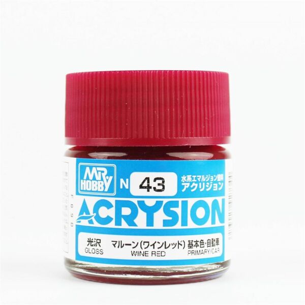 Mr.Hobby N-043 10 ml. Russet, Acrysion Serisi Model Boyası
