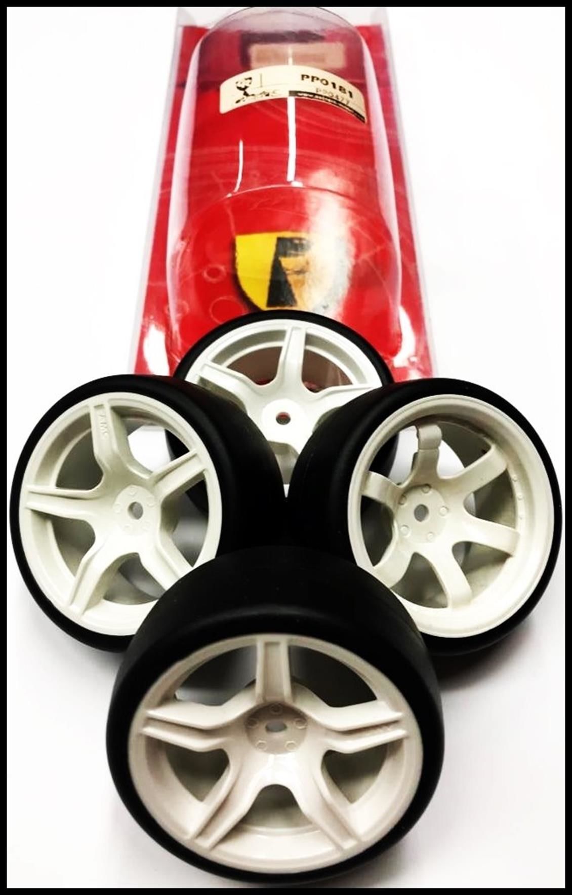 Correct Model PP0181 1/10 Ölçek, Naturel Wheel-Drift Tire A63Nw