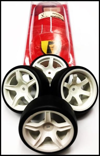 Correct Model PP0181 1/10 Ölçek, Naturel Wheel-Drift Tire A63Nw