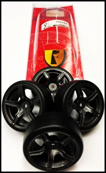Correct Model PP0184 1/10 Ölçek, Painting Wheel-Drift Tire A63S