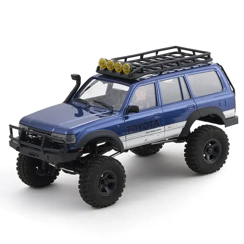FMS 1/18 FCX18 LC80 Toyota Land Cruiser 80 RTR V2 Mavi