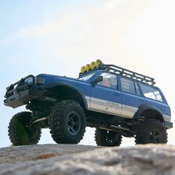 FMS 1/18 FCX18 LC80 Toyota Land Cruiser 80 RTR V2 Mavi