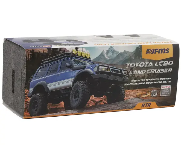 FMS 1/18 FCX18 LC80 Toyota Land Cruiser 80 RTR V2 Mavi
