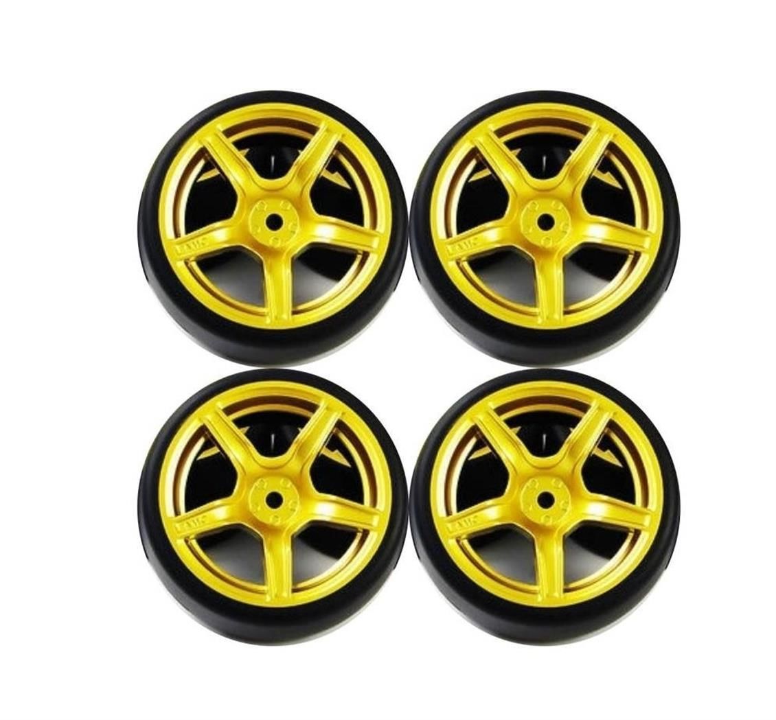 Correct Model PP0185 1/10 Ölçek, Painting Wheel-Drift Tire A63G