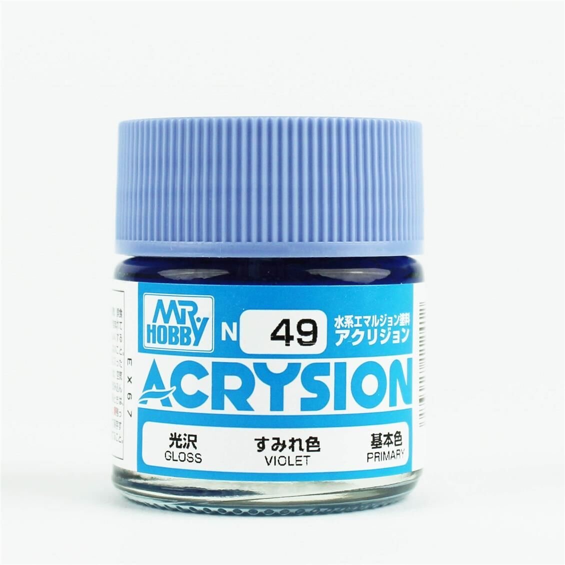 Mr.Hobby N-049 10 ml. Violet, Acrysion Serisi Model Boyası
