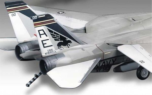 Academy 12253 1/48 Ölçek, Grumman F-14A Tomcat Savaş Uçağı, Plastik Model kiti
