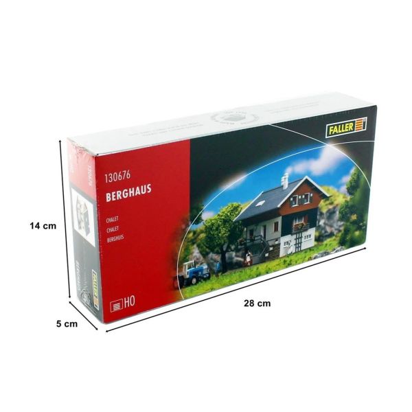 Faller 130676 1/87 Ölçek, Dağ Evi, Plastik Model Kiti