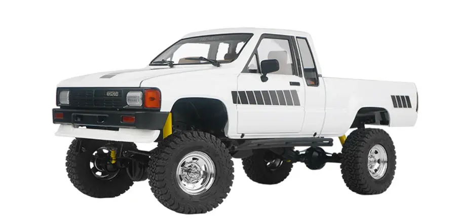 RC4WD Trail Finder 2 ''LWB'' RTR w/ 1987 Toyota XtraCab Hard Body Set (White)