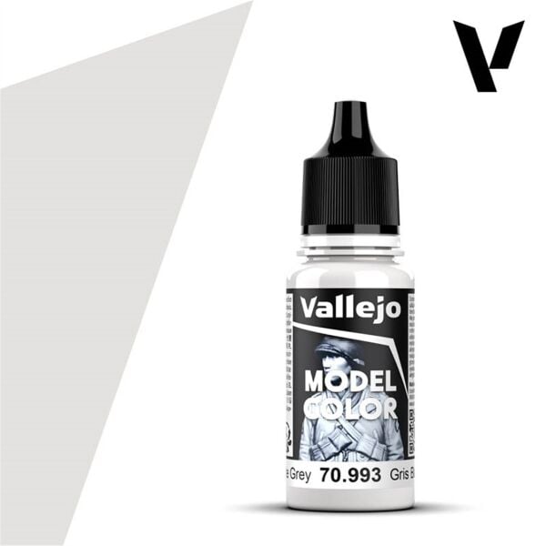 Vallejo 70993 18 ml. (165) White Grey-Matt, Model Color Serisi Model Boyası