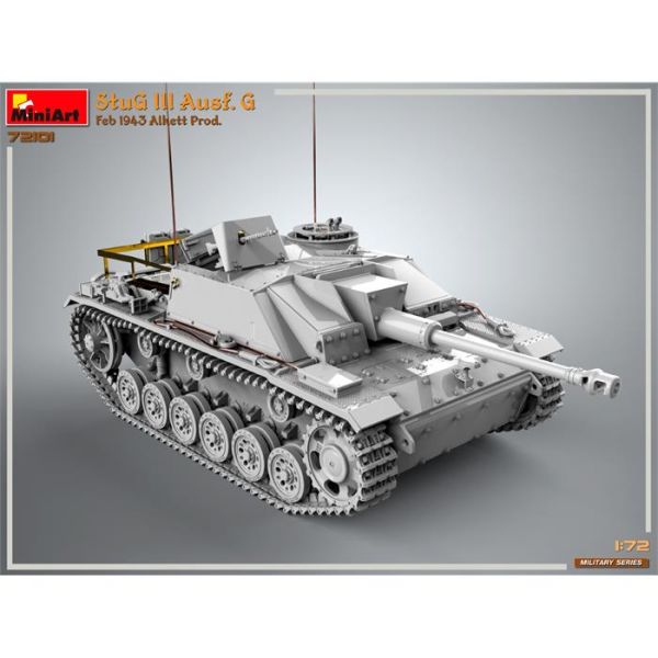 MiniArt 1:72 StuG III Ausf. G Şubat 1943 Üretimi