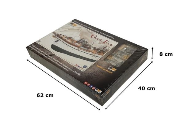 Occre 15003 1/95 Ölçek  , Gorch Fock Yelkenli Okul Teknesi Ahşap Model Kiti