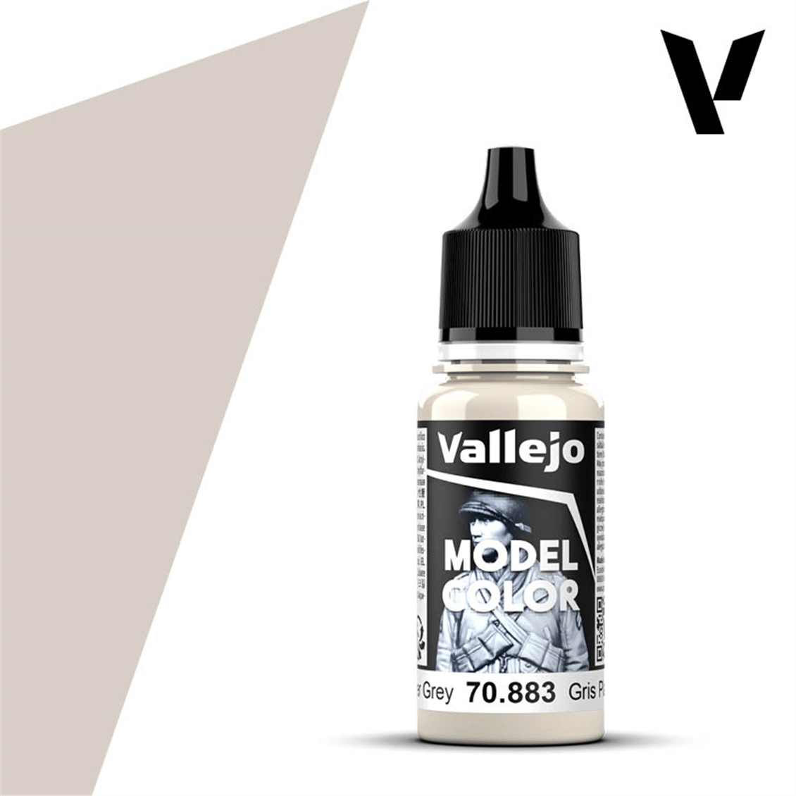 Vallejo 70883 18 ml. (166) Silvergrey-Matt, Model Color Serisi Model Boyası