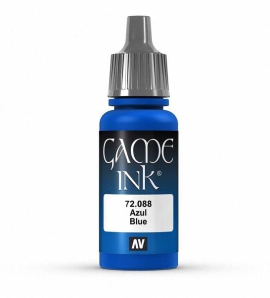 Vallejo 72088 17 ml. Blue Ink, Game Color Serisi Model Boyası