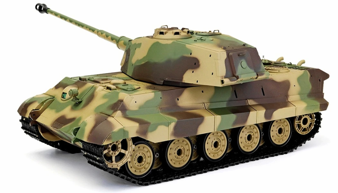 Heng Long 1/16 German King Tiger RC Battle Tank (7.0 ver.)