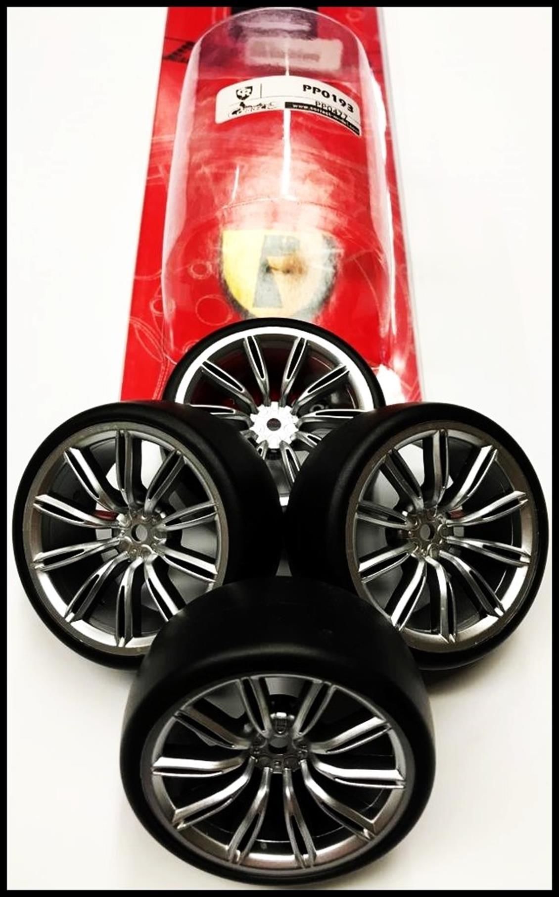 Correct Model PP0193 1/10 Ölçek, Painting Wheel-Drift Tire VIrs