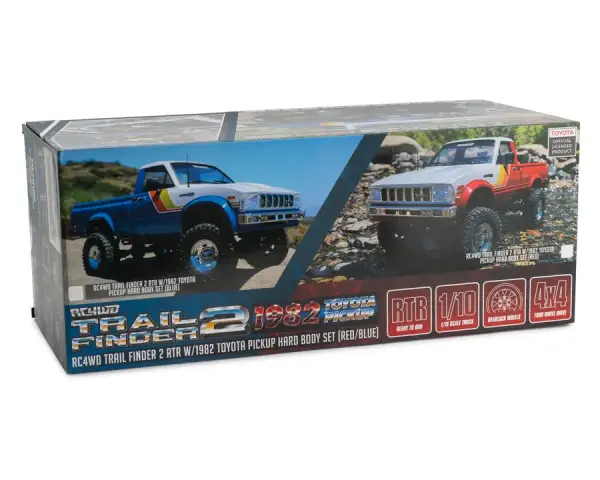 RC4WD Trail Finder 2 1/10 RTR 4WD Electric Trail Truck w/1982 Toyota Pickup Body