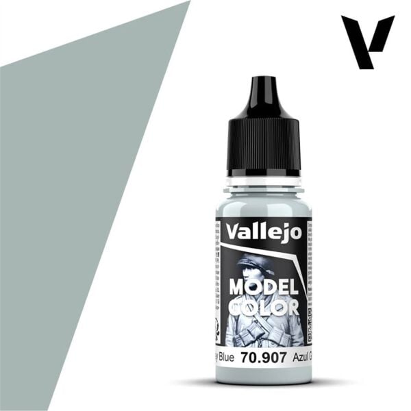 Vallejo 70907 18 ml. (168) Pale Greyblue-Matt, Model Color Serisi Model Boyası